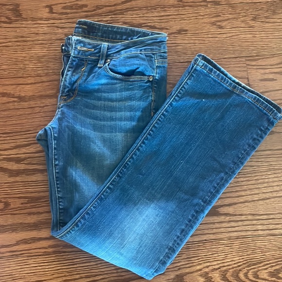 VIGOSS STUDIO women’s THE JAGGER BOOTCUT low rise jeans cotton spandex 7/8 w29 - Picture 15 of 15